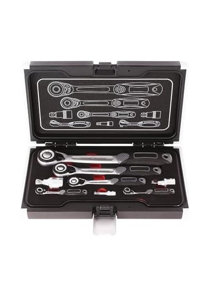 Cırcır Kol ve Adaptör Seti 8 Parça 1/2-1/4-3/8 fiyatları