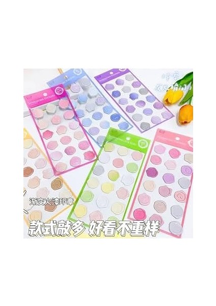 Guguk Sarı Temalı Wax 3D Pul Seti • Bullet Journal modelleri