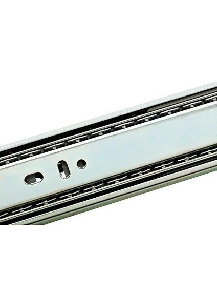 942005 Soft-Close Rulman Çekmece Kızağı, 20 Inç, 1 Çift (2 Adet), Çinko Kaplama modelleri