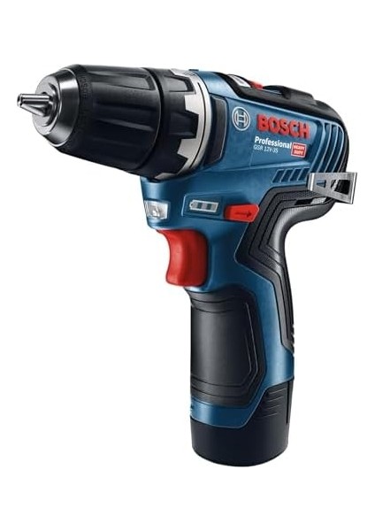 Professional Gsr 12V,35 Akülü Delme Vidalama Makinesi (12 Volt, 2 x 3,0 Ah Akü, Şarj Cihazı, Yumuşak/sert Tork: 20/35 Nm; L Boxx Çanta) modelleri