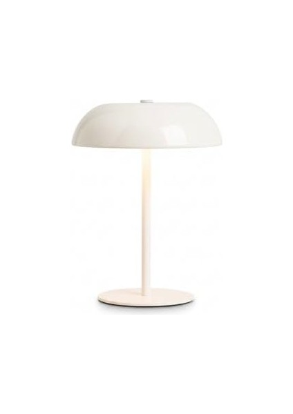 Modern Dokunmatik Ayarlı LED Masa Lambası | Şarj Edilebilir & Taşınabilir |, Gümüş, Krem Seçenekleri (Krem)