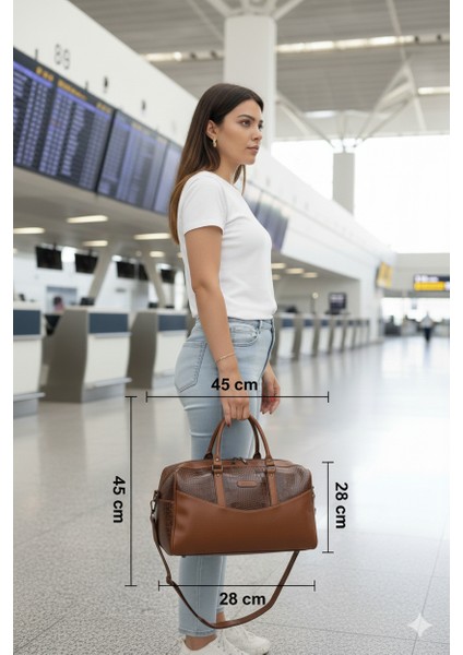 El Valizi Krokalı 45X30X30CM