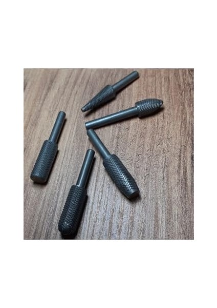 Matkap Için Eğe Törpü Seti Ahşap Metal Ince Diş Aşındırma Törpüleme Uç Seti 5 Parça modelleri