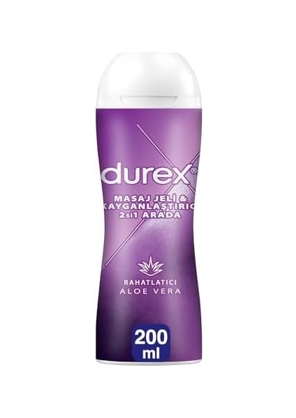 Durex Aloe Vera Özlü Play Kayganlaştırıcı & Masaj Jeli (1 x 200 Ml) fiyatları