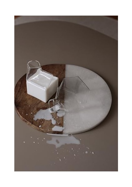 Kutusu Tasarımlı Cam, 350 Ml, Borosilikat Dayanıklı, Kahve Bardağı fiyatları