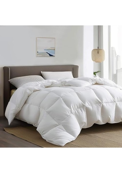 Serta 300 Iplik Sayısı Beyaz Kuş Tüyü Fiber Mevsimler Yorgan, Tamam/kraliçe modelleri