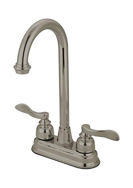 Pirinç KB8498NFL Nuwave French 10,2 cm Bar Musluk, Saten Nikel fiyatları