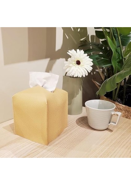 Mendil Kutusu, Dekoratif Pu Deri Mendil Kutusu Kılıfı, Modern Kare Mendil Kutusu Organizatörü, Banyo Tezgahı, Yatak Odası Komidini, Ofis Masası ve Araç Için (Kahverengi) fiyatları