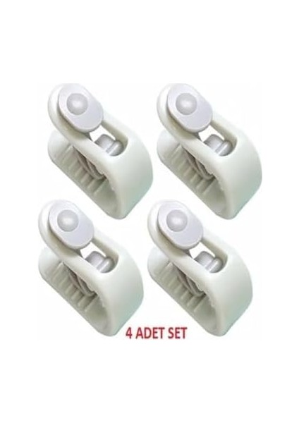 4 Adet Mandallı Yorgan Battaniye Sabitleme Klipsi Yorganınız Sabit Dursun Aleti Nevresim Tutucu fiyatları