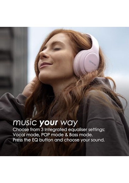 Boompods Headpods Pro 2 Kulak Üstü Kulaklıklar - Katlanabilir Bluetooth Kulaklık, Kulak Üstü Tasarım, Dahili Mikrofonlu Hafif Kablosuz Kulaklık, 50+ Saat Kablosuz Çalma Süresi, Pillowfoam Konforu - modelleri