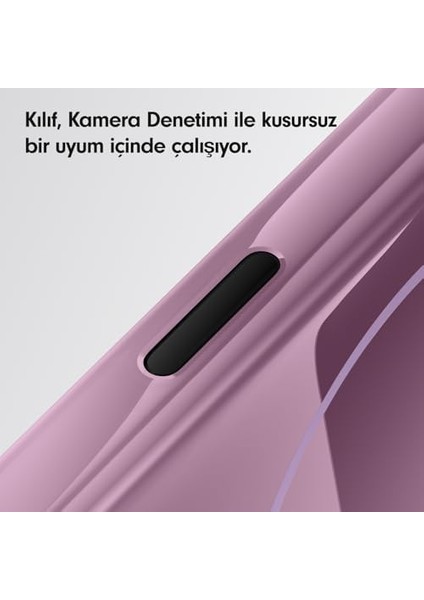16 Kılıf - Magsafe, Çizilmeye Dayanıklı Koruyucu Kılıf, Ince Form, Mikrofiber Kaplama - Menekşe Moru