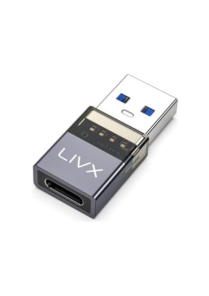 USB 3.2 To Type C Çevirici Dönüştürücü Otg 10GBPS 60W Ultra Hızlı Şarj ve Veri Aktarımı Otgdf