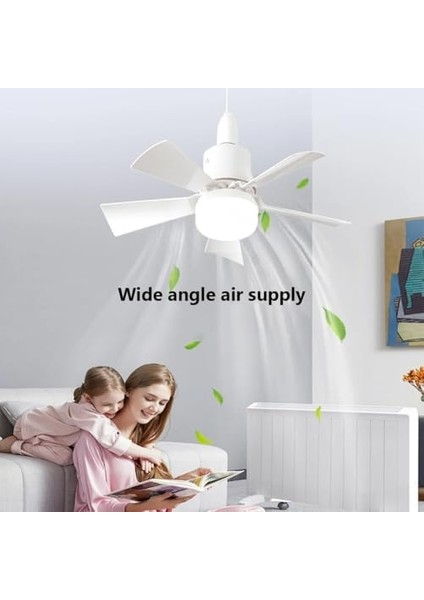 82 Watt Vantilatör 3 Kademe Hız Dimmerli 3 Renk LED Işık Karayel Kumandalı Fan Torch LED Ampul fiyatları