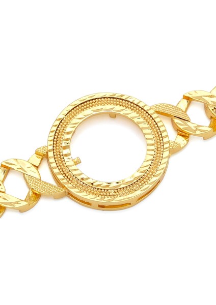 altın kaplama zirkon taşlı desenli çeyrek çerçeve bileklik blk-1174 modelleri