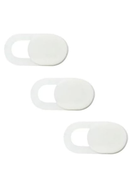 Web Kamerası Kapağı, Webcam Cover,, Laptop,, Telefon, Tablet Için Kamera Kapatıcı, Gizleyici Beyaz (3 Adet) fiyatları