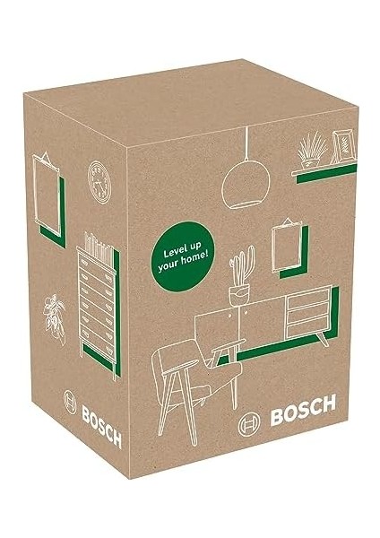 & Quigo Çizgi Lazer +Mm2 (Kolay ve Çok Yönlükkonumlandırma, +/- 4° Otomatik Hizalama Aralığı, Çalışma Alanı: 10M, Geri Dönüştürülmüş Karton Kutu)