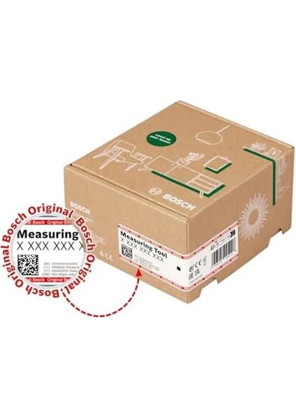 & Quigo Çizgi Lazer +Mm2 (Kolay ve Çok Yönlükkonumlandırma, +/- 4° Otomatik Hizalama Aralığı, Çalışma Alanı: 10M, Geri Dönüştürülmüş Karton Kutu) modelleri