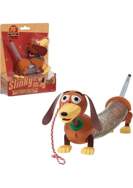 Play Retro 11 cm Slinky Dog Jr, Orijinal Klasik Yürüyüş Oyuncak,, Fidget Oyuncak, 18 Aylık Çocuk Oyuncakları