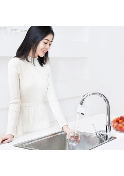 Şarjlı Tam Otomatik Akıllı Sensörlü Musluk Başlığı Su Tasarruflu Musluk Başlığı Algılama Sensörlü Musluk modelleri