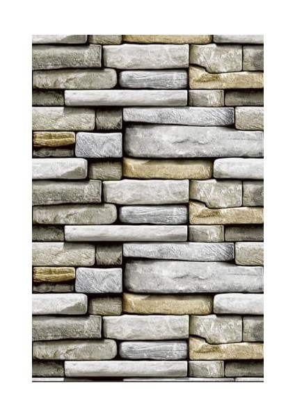 Desenli Kendiliginden Yapışkanlı Kaplama Folyosu 45 cm x 1 mt ELF130