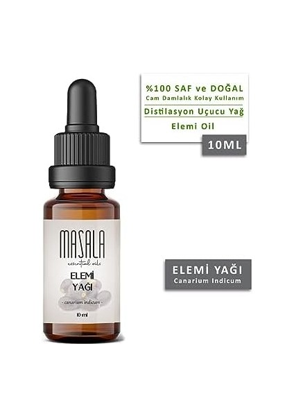 Masala Saf Elemi Yağı 10 Ml. (Elemi Essential Oil) fiyatları