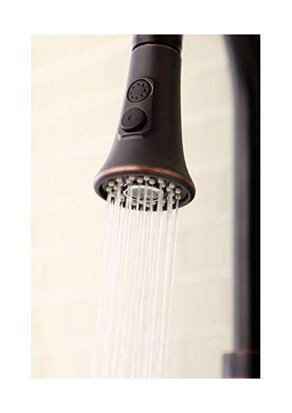 Gourmetier KDH8726 Aşağı Çekmeli Mutfak Bataryası Püskürtücü, Napoli Bronz
