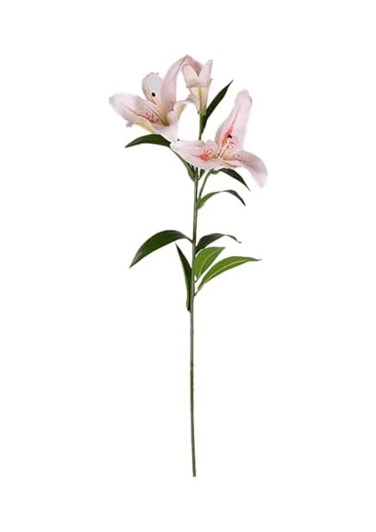 Yapay Çiçek Zambak Fuşya-Beyaz 85 Cm. fiyatları