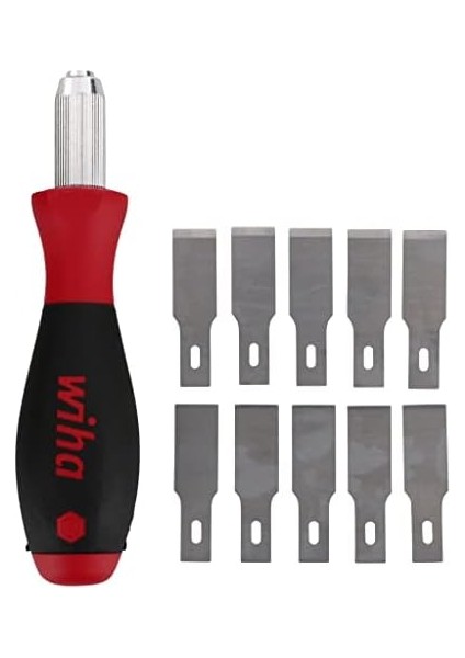 43090 Evrensel Jilet Kenarlı Kazıyıcı Softfinish Saplı