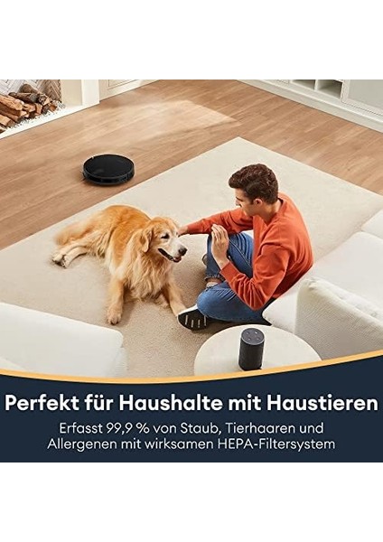 D6S Vacuum Cleaner, Vibration Mopping, 3000PA Strong Suction, Super Slim, App Control, Ideal For Pet Hair, Hard Floors And Carpets modelleri