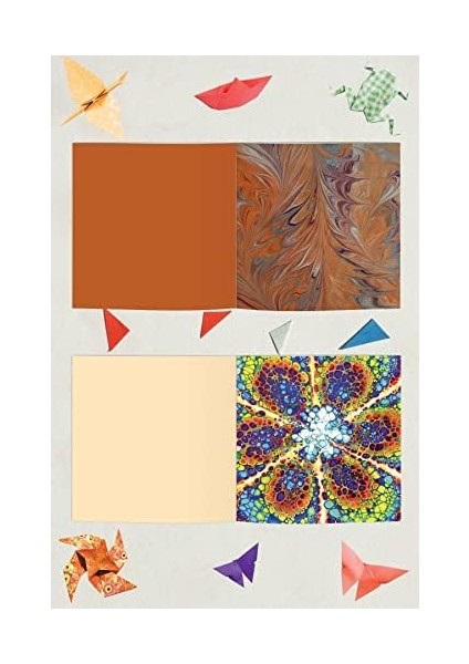 Le Origami 246 Kağıt Katlama Sanatı Ebru/geometrik