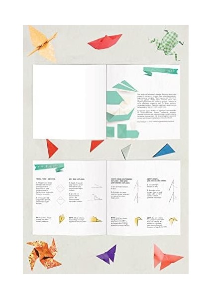 Le Origami 246 Kağıt Katlama Sanatı Ebru/geometrik fiyatları