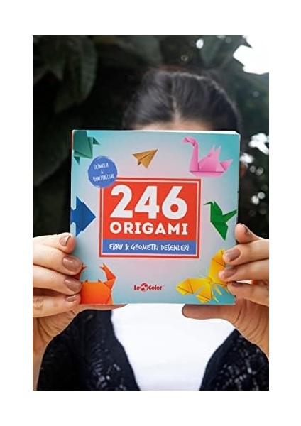 Le Origami 246 Kağıt Katlama Sanatı Ebru/geometrik modelleri