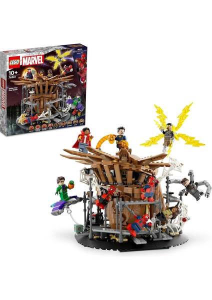 | Örümcek Adam Son Savaş 76261-10 Yaş ve Üzeri Çocukların Film Canlandırabileceği Yaratıcı Oyuncak Yapım Seti (900 Parça)