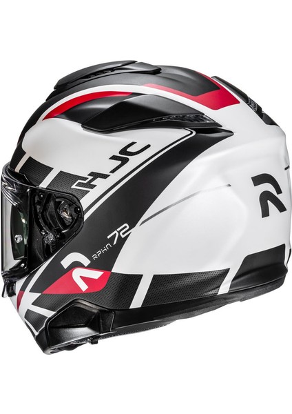 RPHA72 Value MC1SF Kapalı Motosiklet Kaskı Siyah Beyaz Kırmızı modelleri