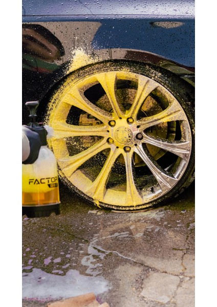 Yellow Foam Sarı Renkli Oto Yıkama Köpüğü Oto Şampuan 1:15 Konsantre 5 L