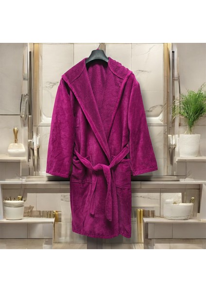 Kadife Kapüşonlu Bornoz %100 Pamuk fiyatları
