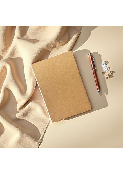 Özel Tasarım Kapaklı A5 Noktalı Not Defter - 180 Derece Açılabilir, Sırtı DIKIŞLI,%100 El Işçiliği, Ofis Için Ideal, Planlayıcı (Noktalı) fiyatları