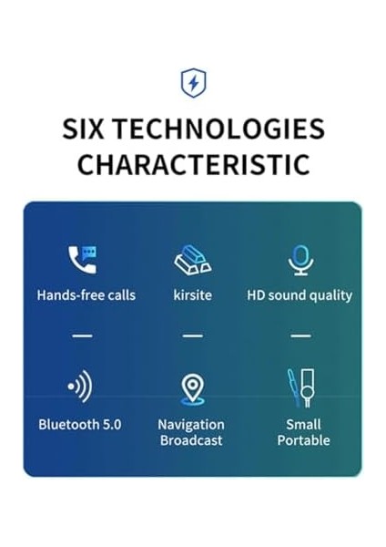 NR32 Mikrofonlu Araç Kiti Herhangi Bir Kulaklık Aux Çıkışını Kablosuz Bağlantı Yapar modelleri
