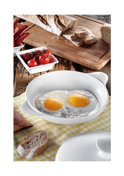 Porselen 21 cm Porselen Tava