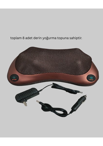 8 Toplu Derin Yoğurma Masaj Yastığı Ev ve Araç Kullanımına Uygun modelleri