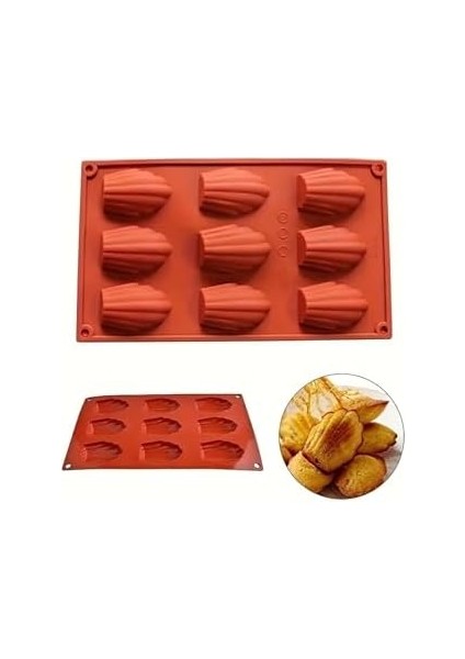 Siliko World Silikon Sevimli Pati Şekilli Çikolata Kek Mum Sabun Kalıp, Kırmızı fiyatları