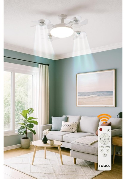 Işıklı Drone Tavan Vantilatörü modelleri