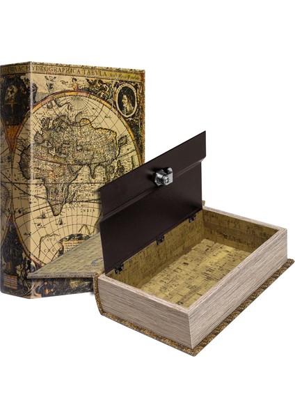 Barska CB12480 Anahtar Kilidi Antik Kart Yönlendirme Büfe Kilit Kutusu