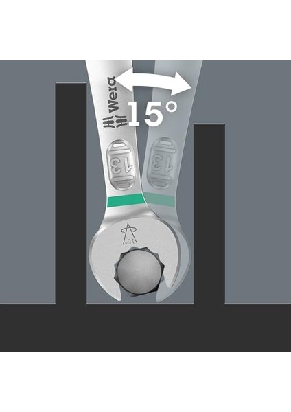 05020230001 6003 5 Set 1 Kombine Anahtar Seti, Metrik, 5 Parça