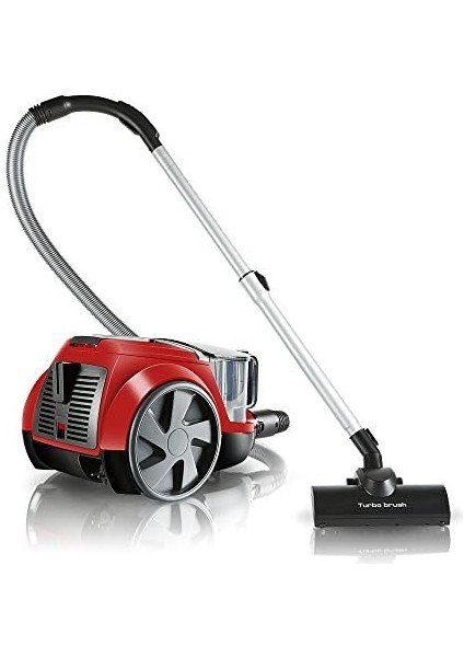 Pika Kırmızı Toz Hazneli Elektrikli Süpürge, 250 W, 2.5 L Hazne, 13 Filtre, Kırmızı fiyatları