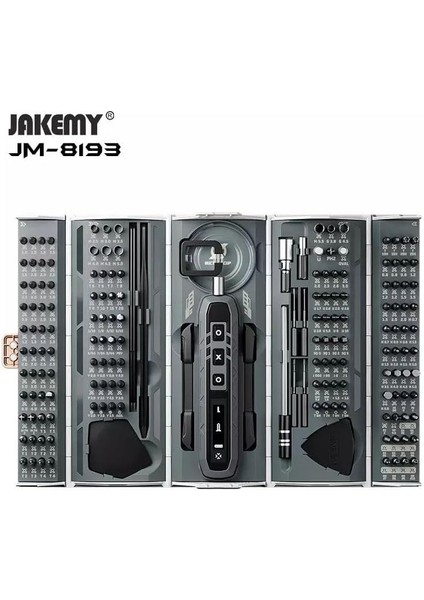 Tornavida Seti – 180&APOS;I 1 Arada Tamir Kiti | 162 Uç, USB Şarjlı, Cr-V Çelik, Telefon, Bilgisayar, Saat ve Elektronik Cihazlar Için Manyetik Set fiyatları