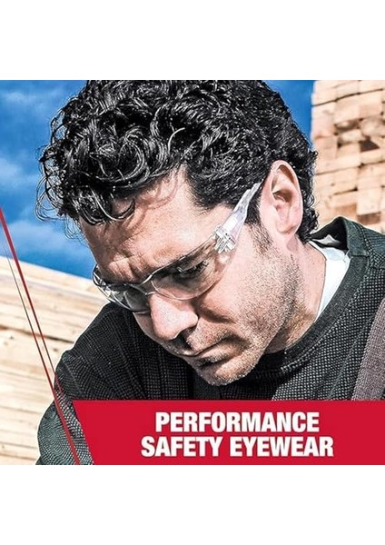 Şeffaf Güvenlik Gözlükleri, Erkekler ve Kadınlar Için 4&apos;lü Koruyucu Gözlük, Şeffaf Güvenlik Gözlükleri, Çizilmeye ve Darbeye Dayanıklı Koruyucu Gözlükler, Iş, Laboratuvar, Inşaat modelleri