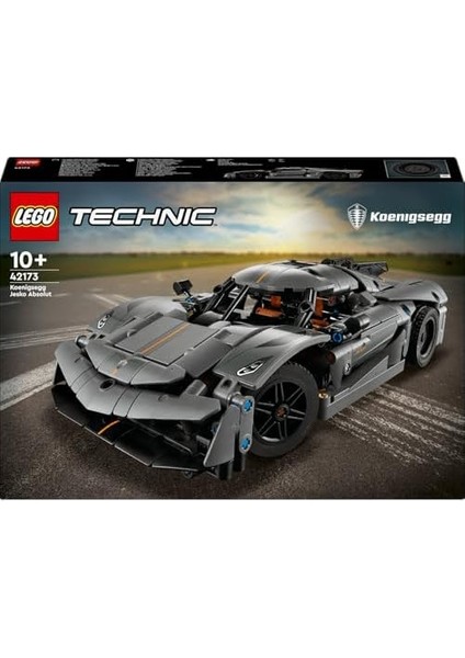 Koenigsegg Jesko Absolut Gri Araba 42173 - Çocuklar Için Oyuncak Yapım Seti, Doğum Günü Hediyesi Fikri (801 Parça) fiyatları