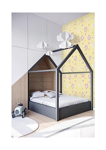 Desenli Kendiliginden Yapışkanlı Kaplama Folyosu 45 cm x 1 mt ELF111