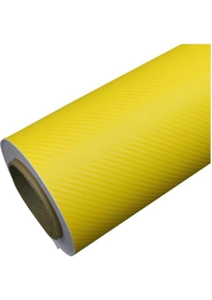 Temiz Pazar Karbon Kaplama Folyosu 127 cm x 20 cm Renk Seçenekli (Sarı)